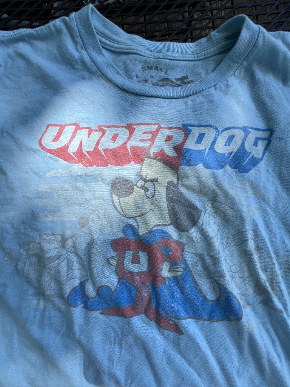 Underdog vintage-inspired T-shirt SM graphic retro grunge soft cotton